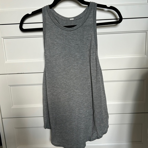 Lululemon Tank Top - Flowy - Grey Size 6 - Picture 1 of 3